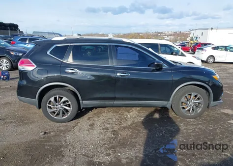 2016 Nissan Rogue Sl из США, поврежденный, VIN KNMAT2MV7GP710575